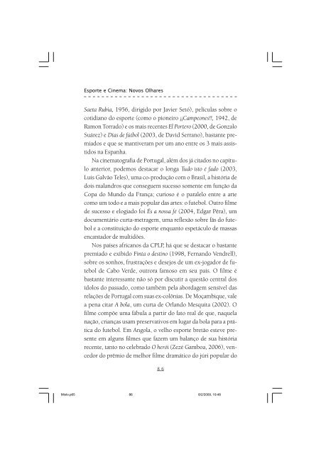 Caderno 0.p65 - MinistÃ©rio do Esporte