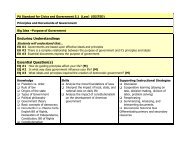 PA Standard for Civics and Government 5