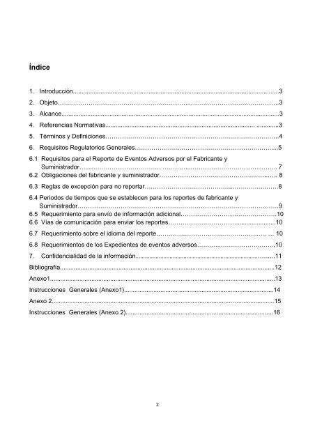 reporte de eventos adversos por el fabricante y suministrador