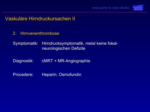 Neurologische NotfÃ¤lle - Neurologische Klinik