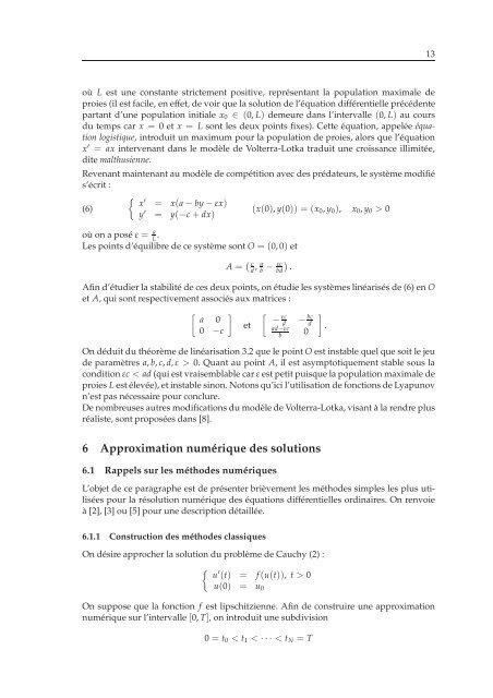 Le systÃ¨me proie-prÃ©dateur de Volterra-Lotka - Lama
