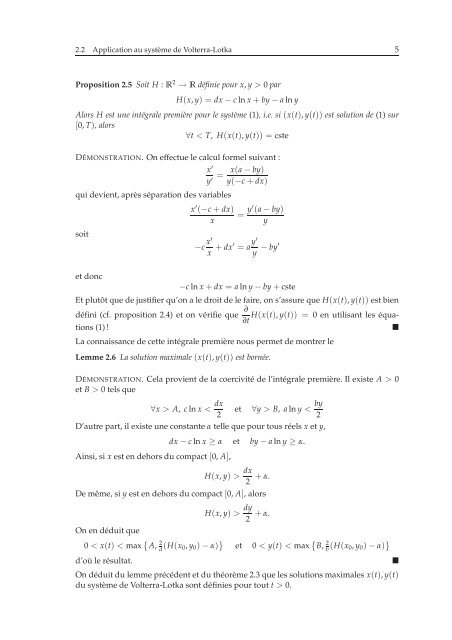 Le systÃ¨me proie-prÃ©dateur de Volterra-Lotka - Lama