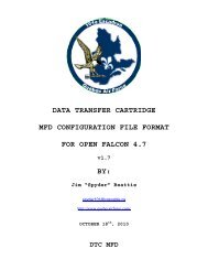 data transfer cartridge mfd configuration file format for open falcon ...