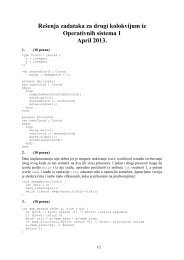 Drugi kolokvijum iz Operativnih sistema 1, April 2013. - os.etf.bg.ac.rs