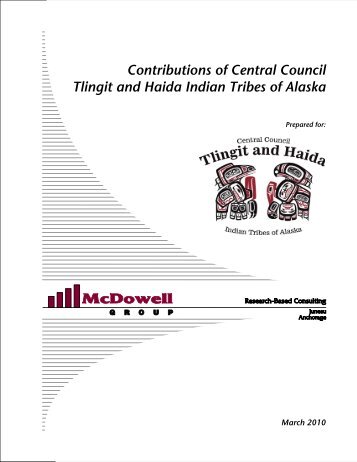 Contributions of Central Council Tlingit & Haida Indian Tribes of ...