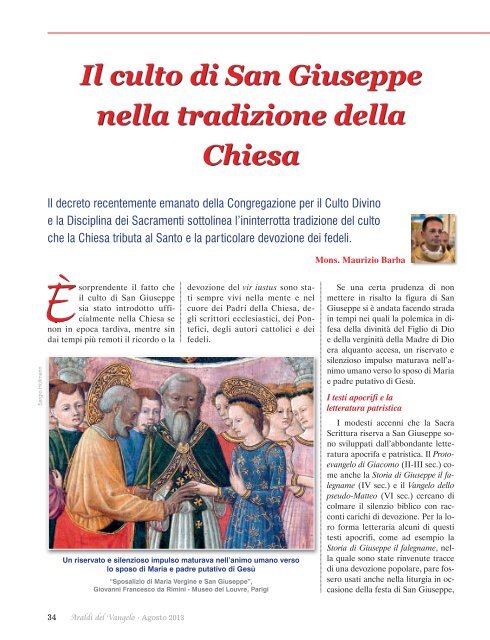 scarica qui la rivista di agosto 2013 in formato PDF - Salvamiregina.it