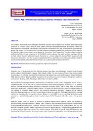 a cross-age study on high school students' attitudes toward chemistry