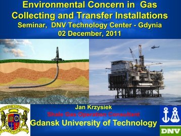 Environmental concern in gas collecting and transfer ... - DNV