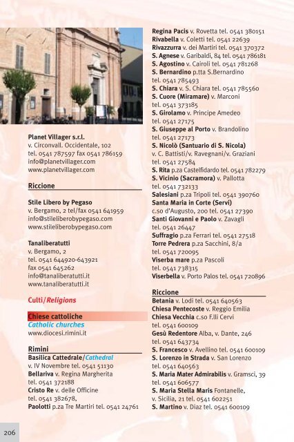 Info book Riviera di Rimini