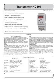 Transmitter HC301 - Interempresas