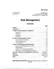 Risk Management Process - September 11 Digital Archive