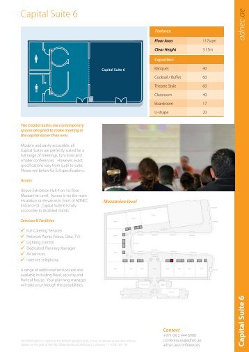 Capital Suite 6 - ADNEC