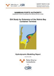 Report - Part A - Namibian Port Authority