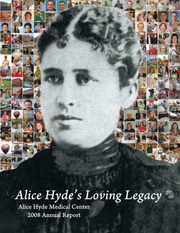 2008 Annual Report - Alice Hyde Medical Center