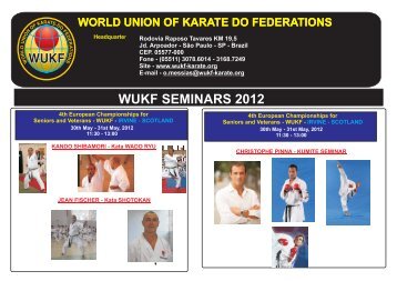 download bulletin about Seminars - WUKF - World Union of Karate ...