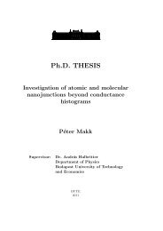 Ph.D. THESIS - Department of Physics