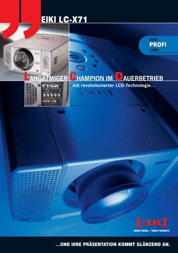 LANGATMIGER CHAMPION IM ... - GEIER-TRONIC VIDEOTECHNIK