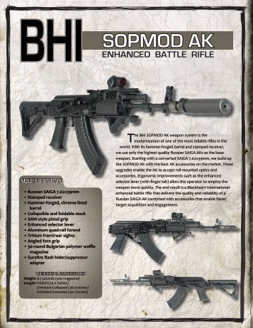 BHI SOPMOD AK Enhanced Battle Rifle PDF - Corporate ...