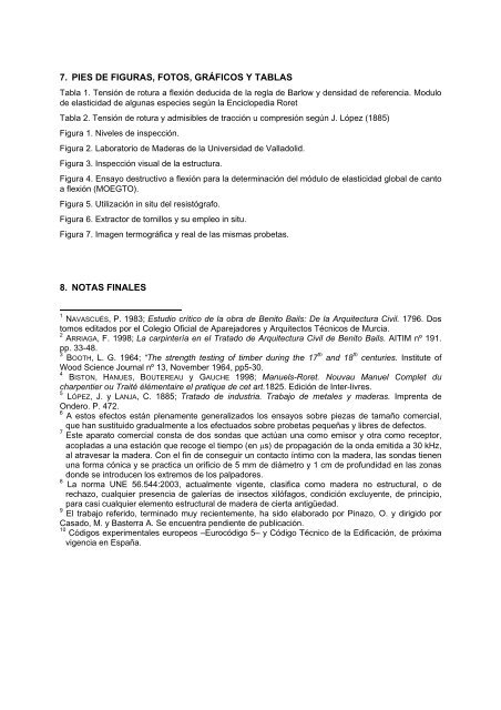 Análisis de las técnicas de diagnóstico de madera estructural en ...