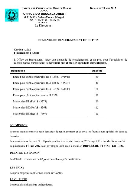 Attestation De Conformite Office Du Baccalaura C At Sa C Na C Gal