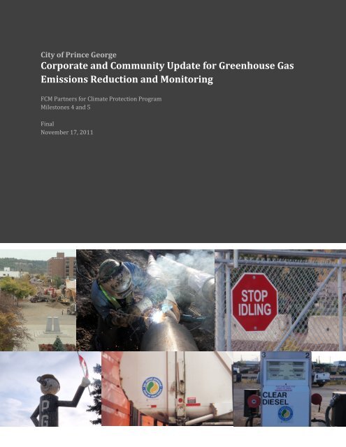 Corporate and Community Update for Greenhouse Gas Emissions ...