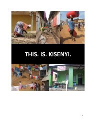 THIS. IS. KISENYI. - Shack/Slum Dwellers International