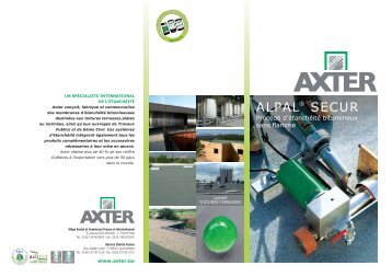 AlpAlÂ® SECUR - Axter