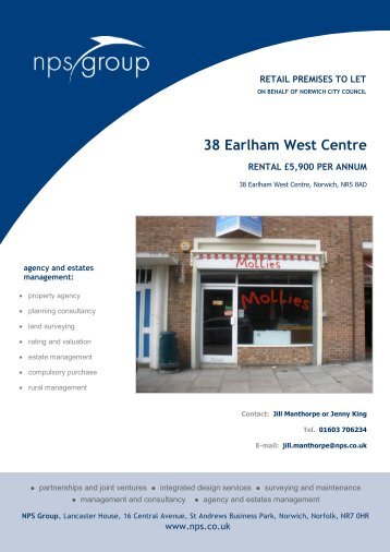 38 Earlham West Centre Norwich - NPS