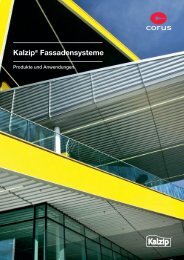 KalzipÂ® Fassadensysteme