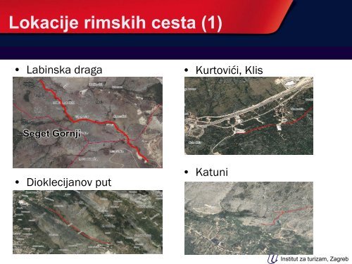 Interpretacija antiÄkih (rimskih) cesta Dalmatinskog zaleÄa