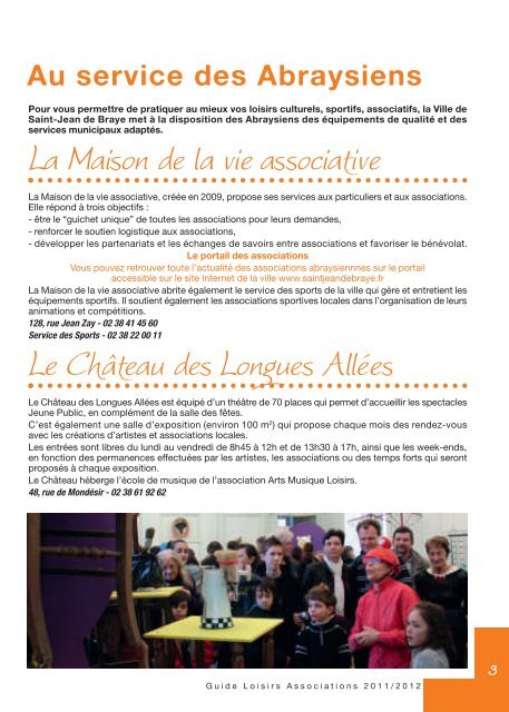 Guide associations et loisirs 2011 / 2012 (pdf - 1 - Ville de Saint ...