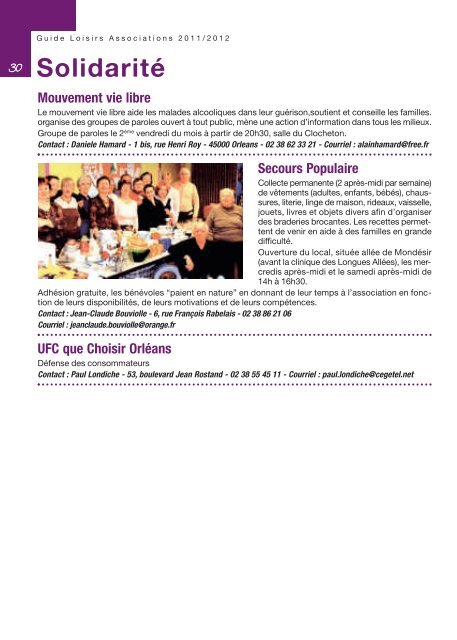 Guide associations et loisirs 2011 / 2012 (pdf - 1 - Ville de Saint ...