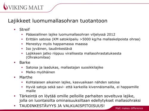 Luomumallasohrakatsaus - ProAgria Oulu