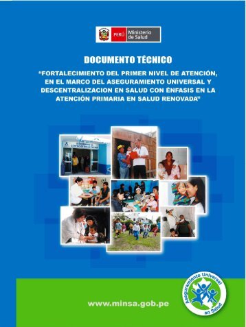 Fortalecimiento del Primer Nivel de - Bvs.minsa.gob.pe - Ministerio ...