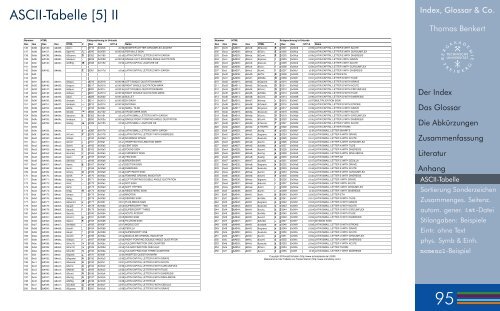 Ascii Tabelle 5 I Ascii