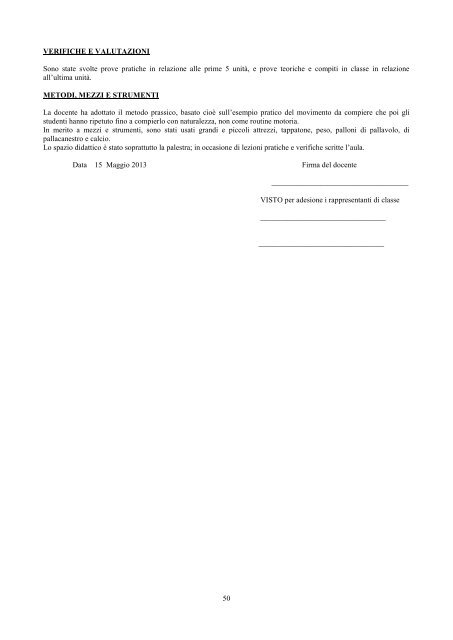 Documento del 15 Maggio - Liceo Classico "G. Leopardi"