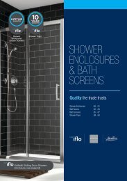 shower enclosures & bath screens - Travis Perkins