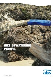 ABS DEWATERING PUMPS.