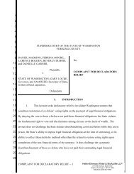 complaint for declaratory relief - ACLU of Washington