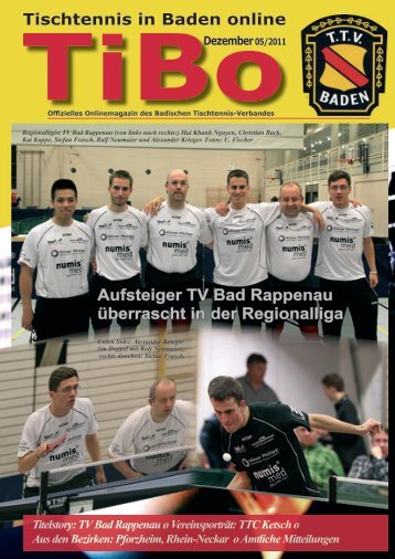 Tibo - Tischtennis Bezirk Heidelberg