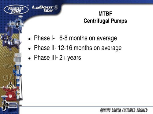 Centrifugal Pumps Systems Characteristics - Peerless Pump