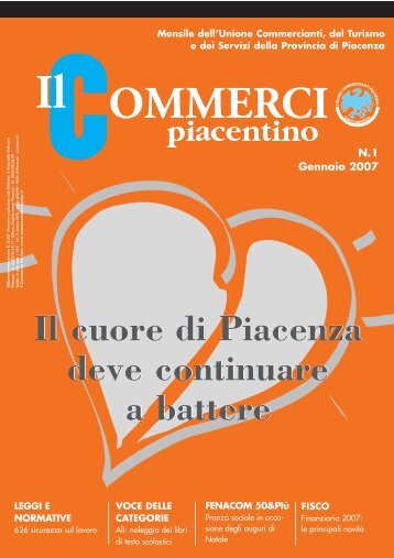 Fisco - Unione Commercianti di Piacenza