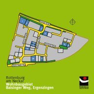 baisinger Weg - Wir bauen auf Rottenburg