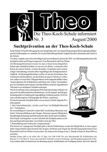 Nr. 3 August/2000 - an der Theo-Koch-Schule