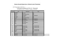 Halowe Zawody Regionalne w Skokach przez Przeszkody Lista ...