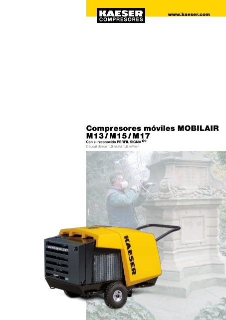 Compresores mÃ³viles MOBILAIR M13 / M15 / M17 - Kaeser - Kaeser ...