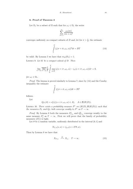 a limit theorem for the hurwitz zeta-function in the space of analytic ...