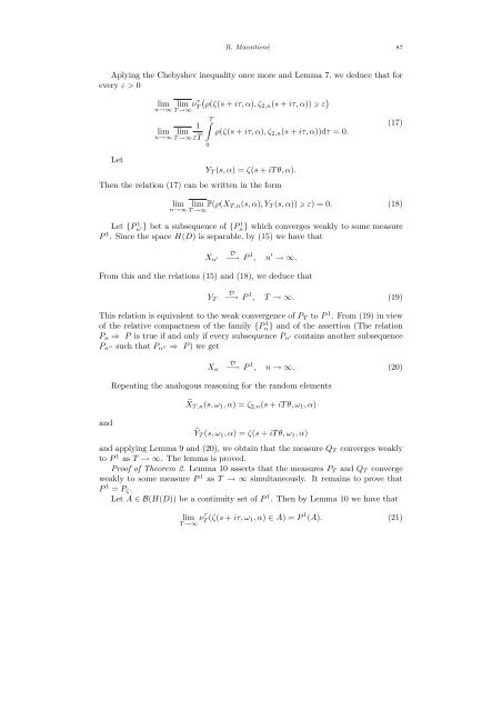 a limit theorem for the hurwitz zeta-function in the space of analytic ...