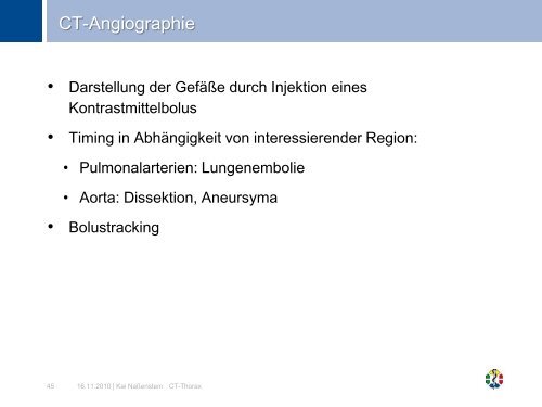 CT Thorax