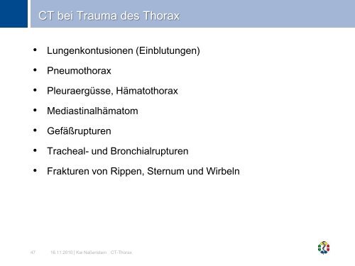 CT Thorax